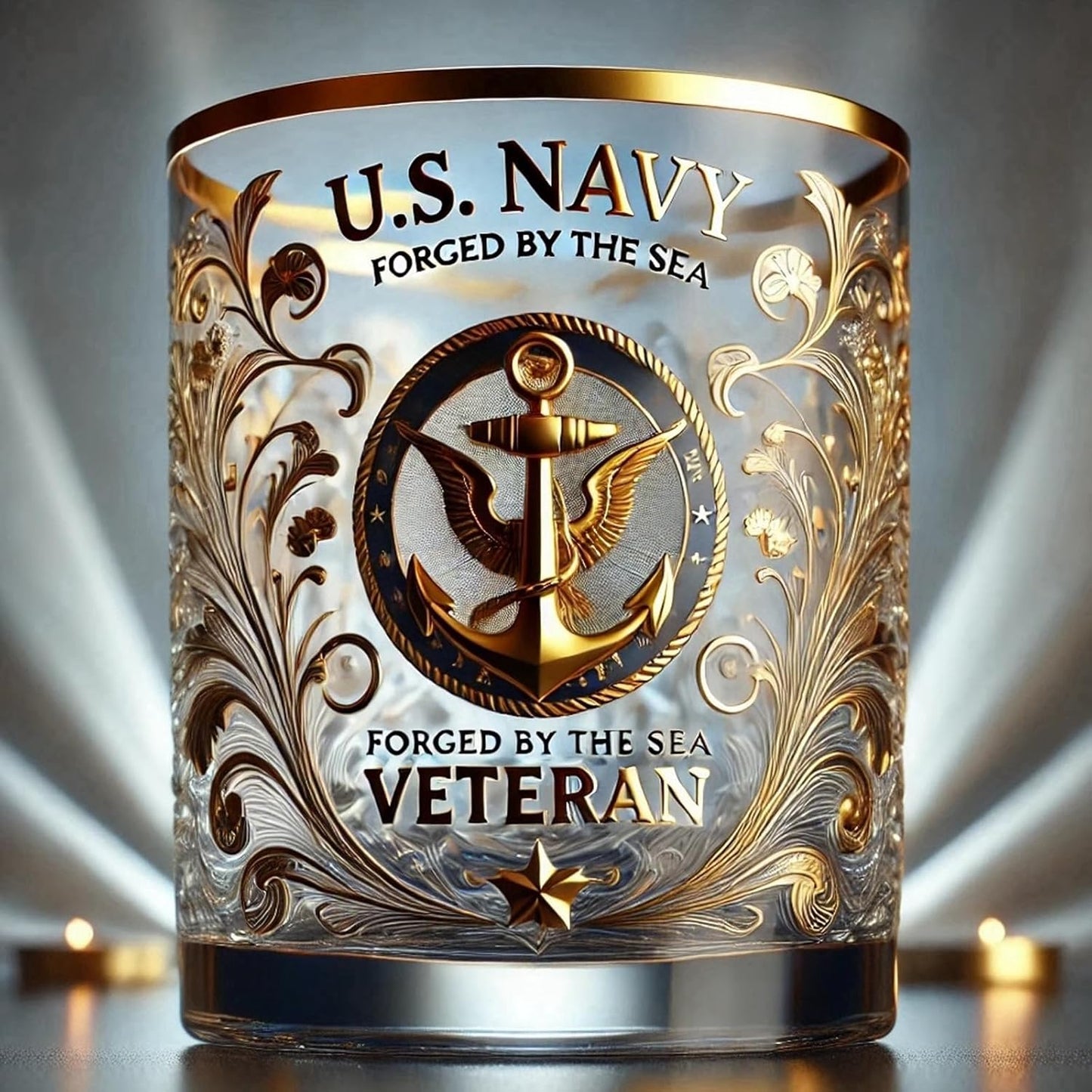 Graddi Veteran Tribute Glass